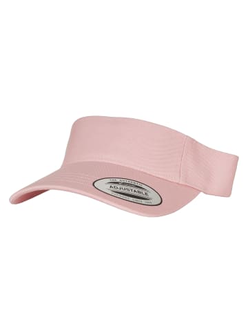  Flexfit  Flexfit Unisex Curved Visor Cap in light pink