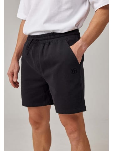SNOCKS Sweatshorts Herren aus Bio-Baumwolle 1 Stück in Schwarz