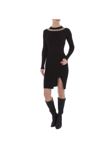 Ital-Design Kleid in Schwarz