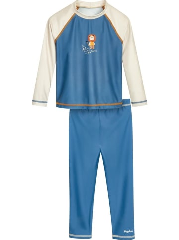 Playshoes Kinder Bade Set "Uv-Schutz Bade-Set Dschungel 1/1 Arm Und Legging" in Blau