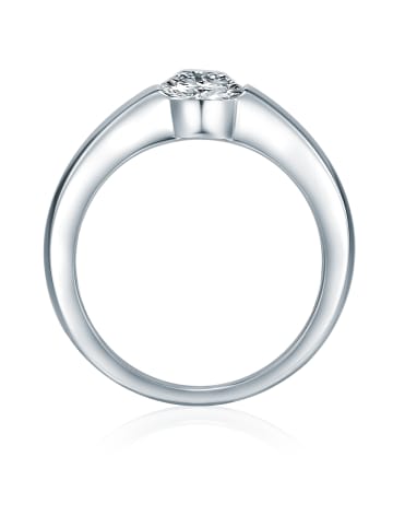 Trilani Ring Sterling Silber verziert mit Kristallen von Swarovski® weiß in silber