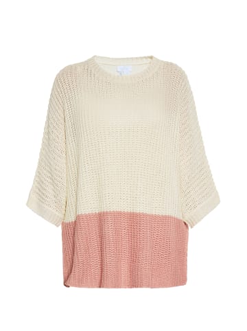 usha BLUE LABEL Damen Pullover in Creme hellrosa