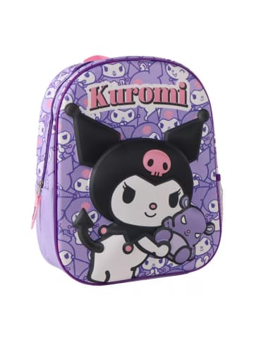 Hello Kitty Hello Kitty Kuromi 3D Rucksack Lila, 30 cm