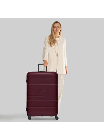 Redolz Essentials 11 4 Rollen Trolley 76 cm mit Dehnfalte in burgundy