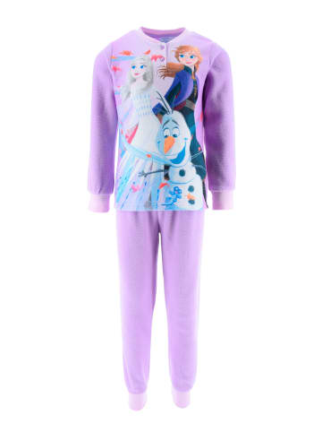Disney Frozen Schlafanzug Disney Frozen Elsa & Anna in Lila