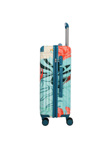 travelite Cruise 4 Rollen Kofferset 3-teilig in türkise lilie