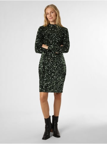 Oui Kleid in lind schwarz - 0002