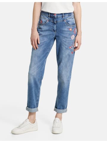 Gerry Weber Hose Jeans verkürzt in Blue Denim mit Use