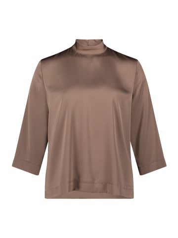 Betty Barclay Schlupfbluse unifarben in Braun
