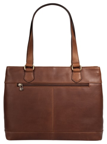 piké Shopper echt Leder in braun