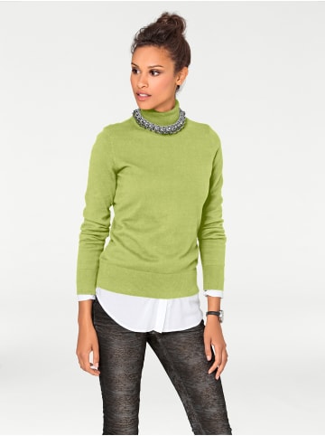 Heine Rollkragen-Pullover in kiwi