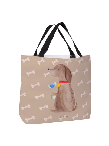 Mr. & Mrs. Panda Damen Schultertasche Hund Blume ohne Spruch in Hundeglück