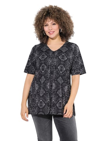 Ulla Popken Shirt in graphitgrau