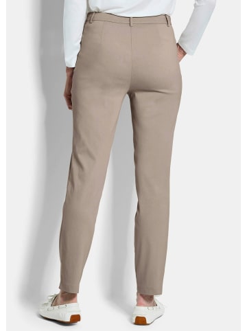 GOLDNER Bengalinhose mit Längsnähten in beige