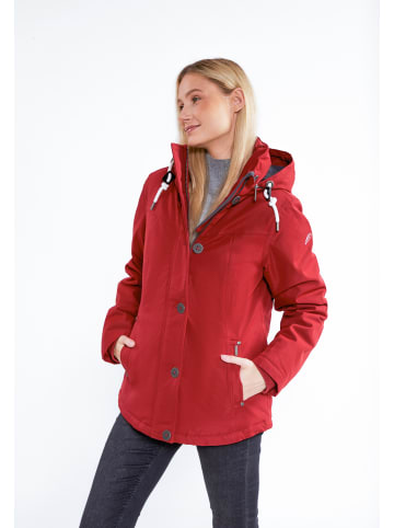 ICEBOUND Damen Winterjacke in Dunkelrot