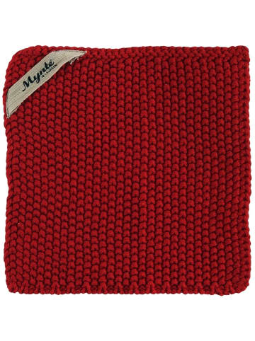 IB Laursen Topflappen Mynte gestrickt in strawberry