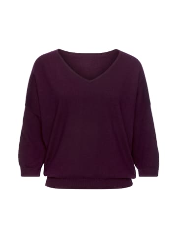 Vivance Fledermauspullover in bordeaux