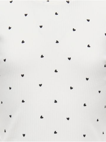KIDS ONLY Langarmshirt Slim Fit Kogbella Mini Bio in cloud dancer