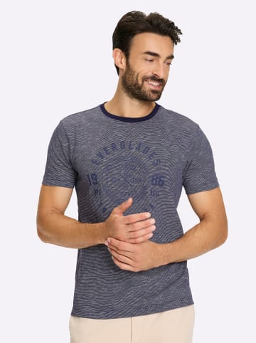 WITT WEIDEN T-Shirt in marine-gestreift