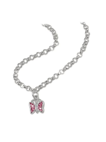 Teenie-Weenie 925 Sterling Silber Kinder Teenie-Weenie Silberschmuck Schmetterling  ca. 38cm