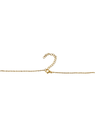 Adeliás Damen Halskette mit Anhänger – aus Edelstahl in gold