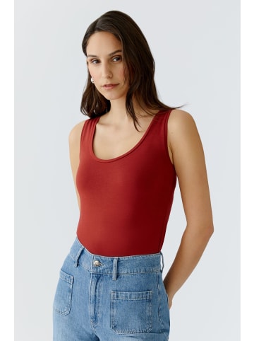 Oui Tank Top in red pear
