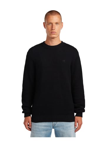 G-Star Raw Honey Comb Structure Knit dk black