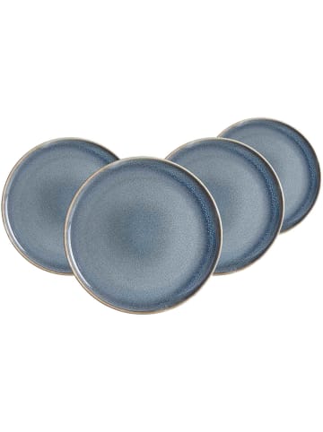 Ritzenhoff & Breker 4er Set Speiseteller Skagen Stone ø 26,5 cm in grau