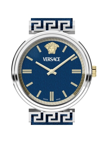 Versace Analoguhr für Damen in blau