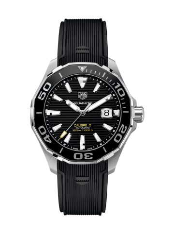 Tag Heuer Uhr silber schwarz WAY201A.FT6142
