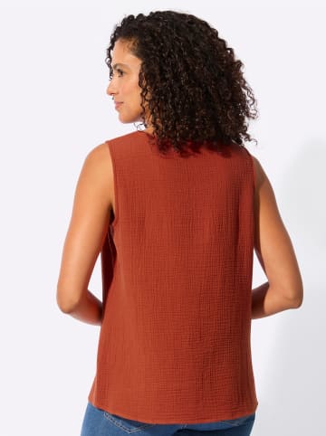 WITT WEIDEN Blusentop in rostrot
