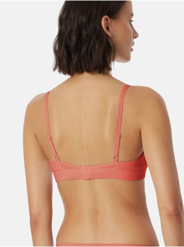 Schiesser Bügelloser BH Pure Rib 1er-Pack in pfirsich
