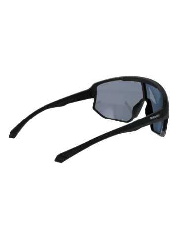 Polaroid Unisex Sonnenbrillen Monolinse Schwarz