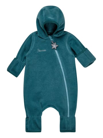 Sterntaler Overall Fleece in tiefseegrün
