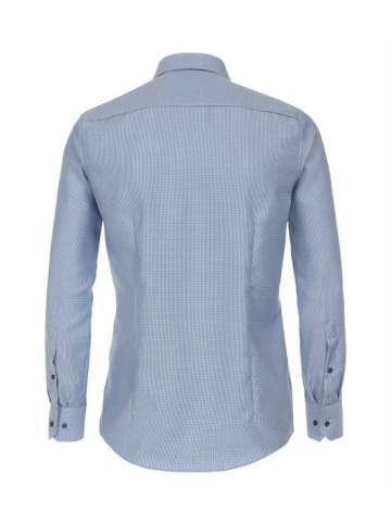 Venti Langarm FreizeitHemd für Herren in blau