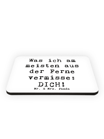 Mr. & Mrs. Panda magnet Spruch Heimweh Dich mit Spruch in Weiß