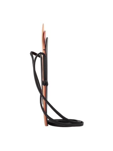 DuDu Colorful Minorca Handytasche Leder 12 cm in schwarz