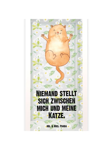 Mr. & Mrs. Panda Outdoor Laterne Katze Umarmen mit Spruch in Transparent