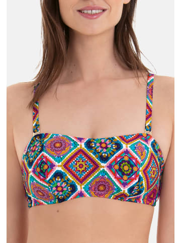 ROSA FAIA Bikini-Top Crochet Flower in Original