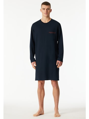 Schiesser Nachtwäsche für Damen in dunkel-blau