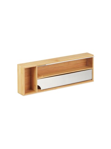 Folienspender in Natur - (B)39,5 x (H)5,5 x (T)13 cm