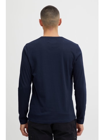 INDICODE Longsleeve IDPhillo 45631MM  Klassischer Longsleeve in dunkelblau
