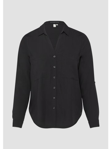 QS Bluse in 9999_schwarz