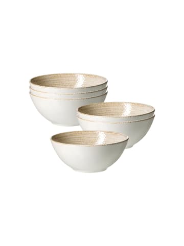 Ritzenhoff & Breker 6er Set Müslischalen Rimini ø 16,5 cm beige in beige