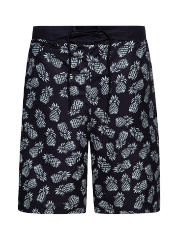 King Kerosin King Kerosin Badeshorts Pineapple in schwarz