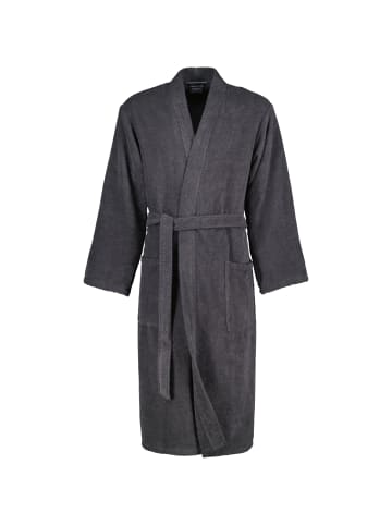 Cawö Cawö Bademäntel Herren Kimono Pure 5622 basalt - 740 in basalt - 740