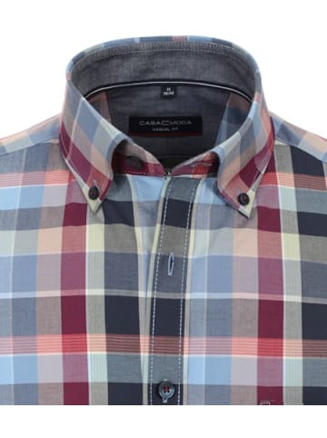 Venti Kurzarm FreizeitHemd für Herren in blau