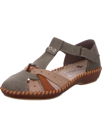 rieker Slipper in grün