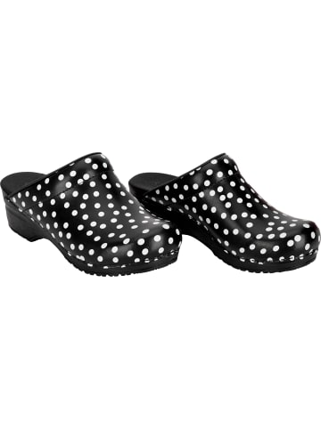 Sanita Comfortwear Clog "Original-Fenja Open" in Schwarz