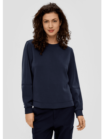 s.Oliver Sweatshirt langarm in Blau